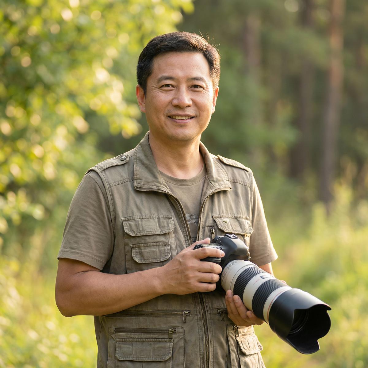 明星首席动物写真摄影师张远山